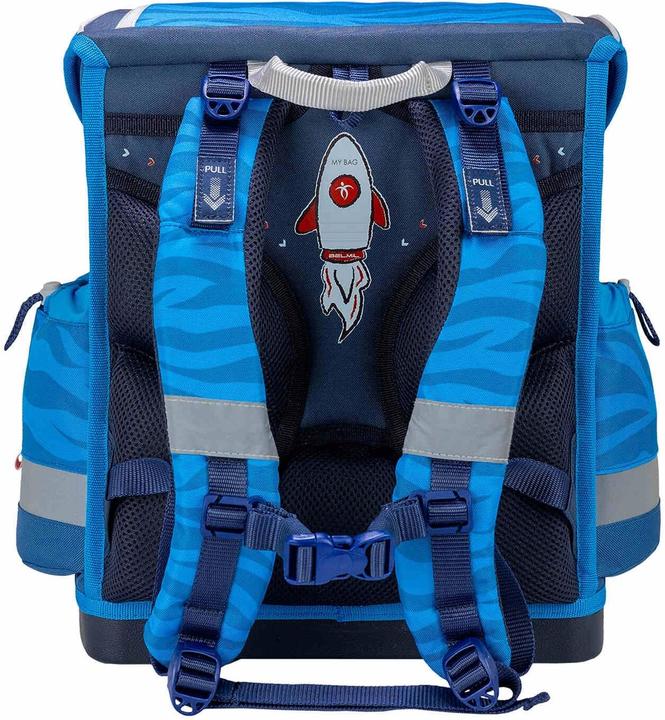 Actual product image Belmil Classy Plus Schulranzen-Set, 6-teilig, mit Anhänger, Animal Kingdom (19 l)