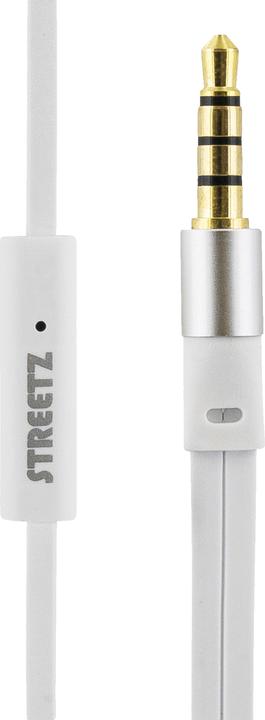 Actual product image Streetz Stereo In-ear headset HL-351, hvid (Cable)