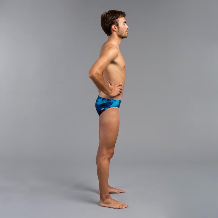 Actual product image Watko Badehose Slip Wasserball Herren - 500 Street blau (46)