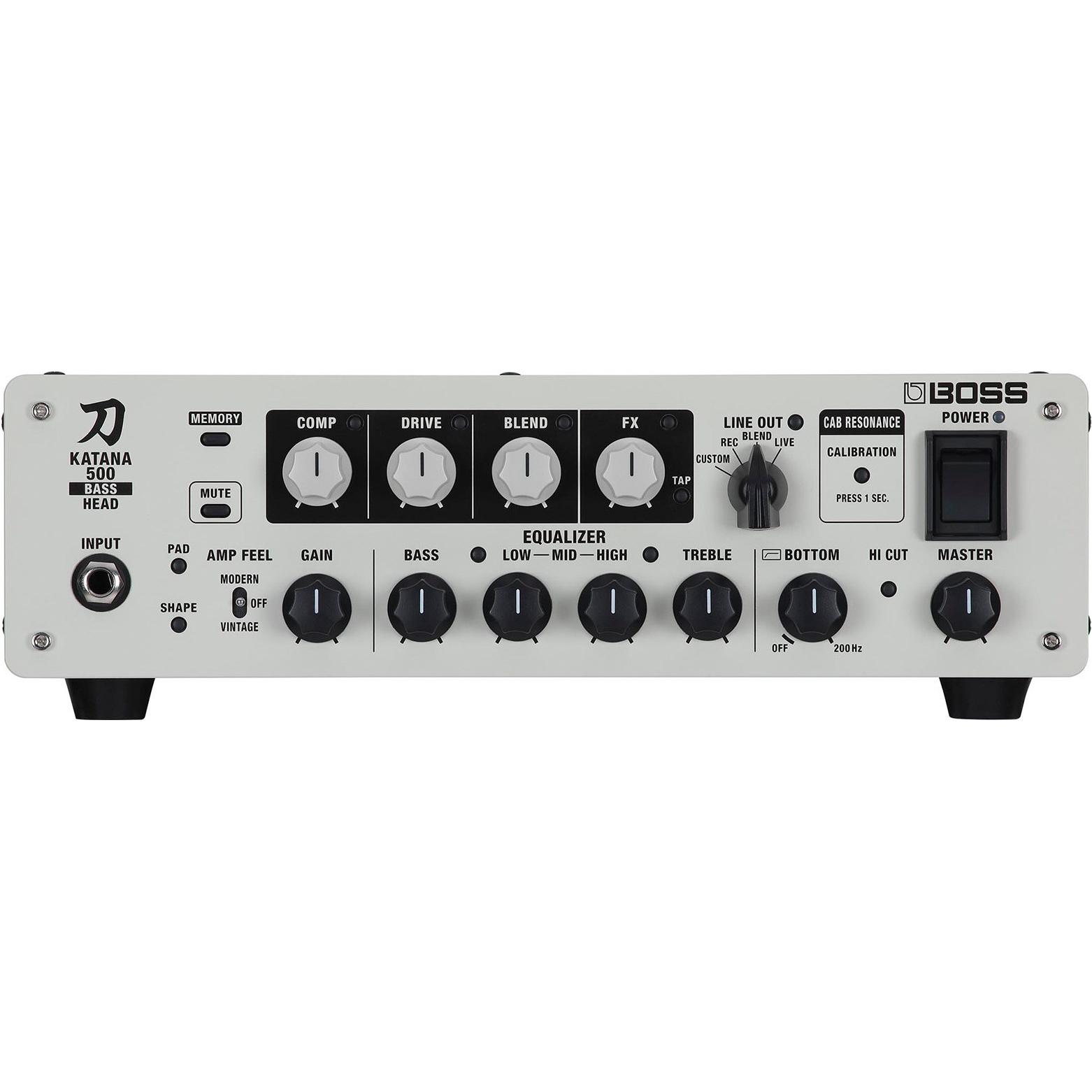 BOSS (Electronics) KTN500B- Amplificatore per basso HD Katana 500 (Spigola, 500 W), Amplificatore, Grigio