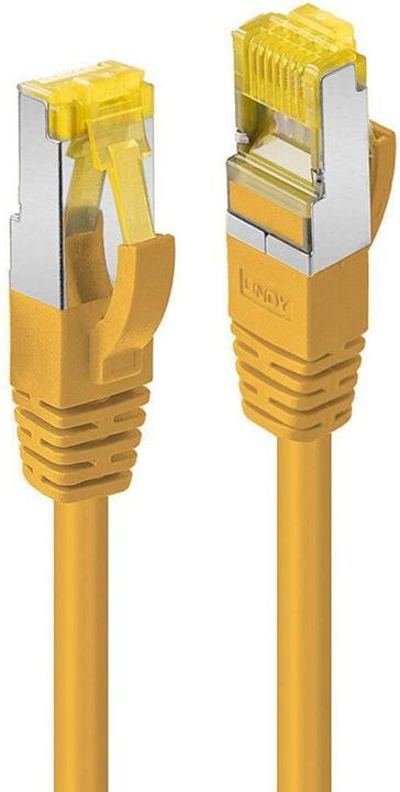 Actual product image Lindy 30m RJ45 S/FTP LSZH network cable, yellow Cat.6A plug,Cat.7 raw cable (S/FTP, CAT6a, 30 m)