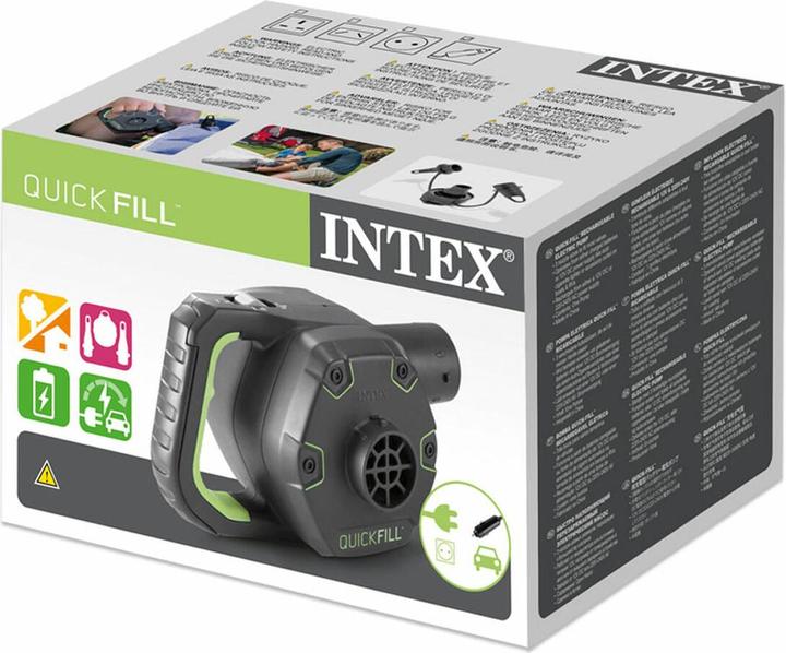 Productafbeelding Intex Elektrische Luftpumpe Quick Fill Aufladbar 220-240 V 4 Stück