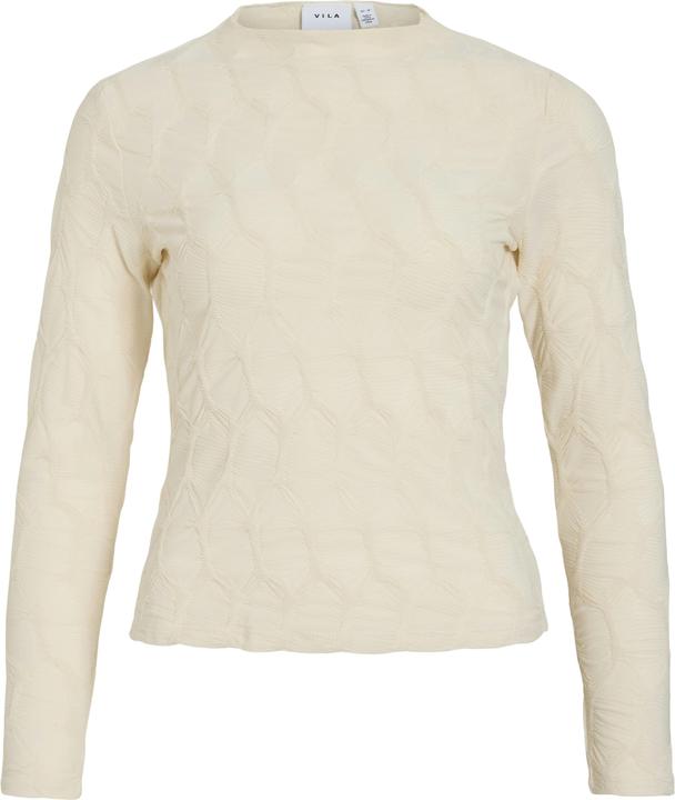Actual product image Vila High Neck Top with Long Sleeves (XS)