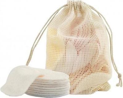 Immagine prodotto Ecarla Dischetti struccanti riutilizzabili in bambù Ak01 - 6 pezzi (Salviette detergenti per il viso)