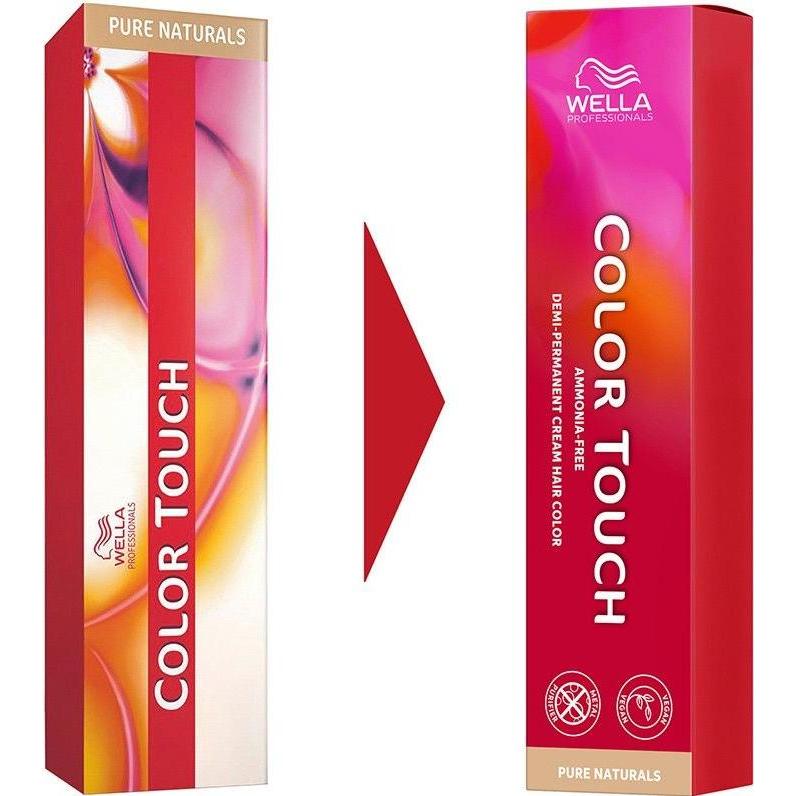 Thumbnail - Wella, Haarfarbe, Color Touch Pure Naturals (9/01 lichtblond natur-asch)