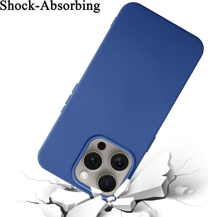 Immagine prodotto Cadorabo Custodia per Apple iPhone 16 PRO MAX TPU Liquid Silicone Case (Apple iPhone 16 Pro Max)