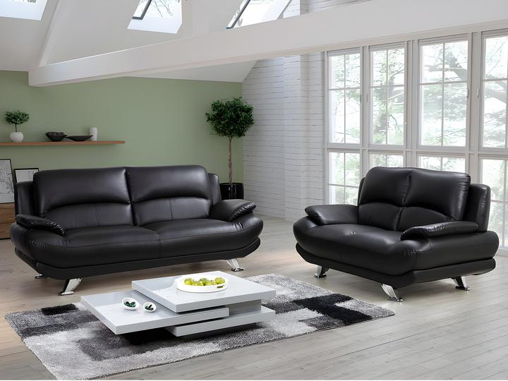 Actual product image Vente-unique Musko (2 person sofa, 3-seater)