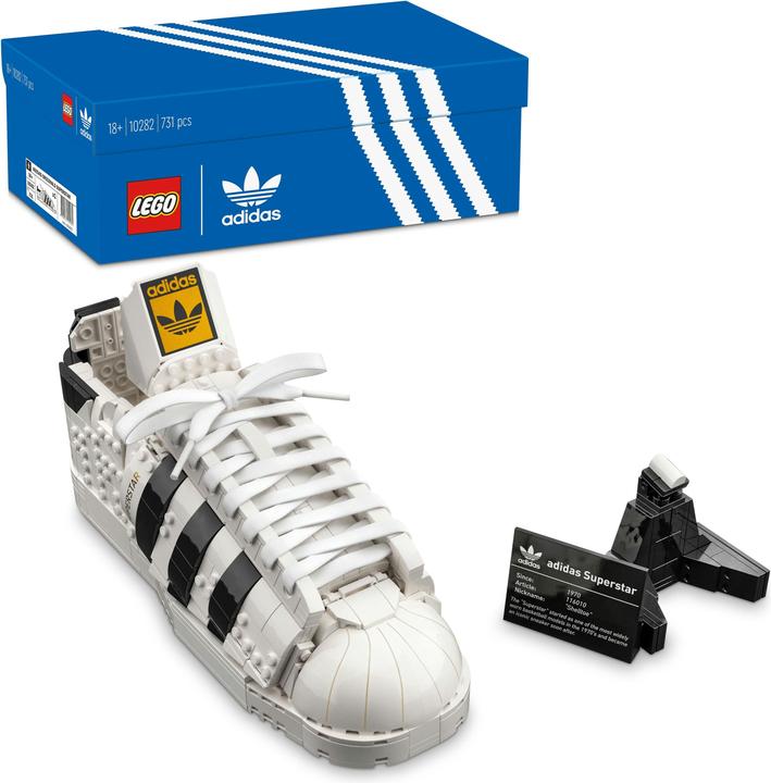 Produktbild LEGO Adidas Originals Superstar (10282, LEGO Icons)