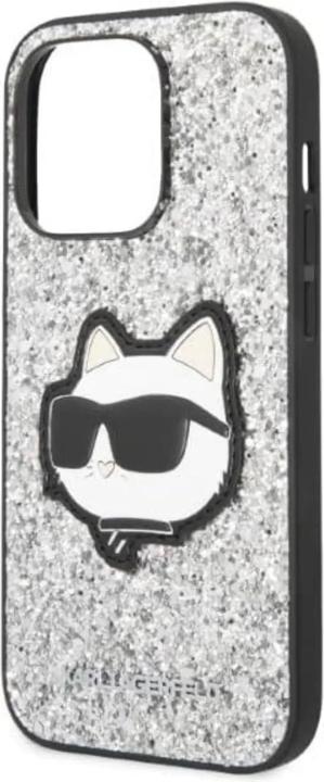 Produktbild Karl Lagerfeld iPhone 14 Pro Max 6.7 Glitter Choupette Patch (Apple iPhone 14 Pro Max)