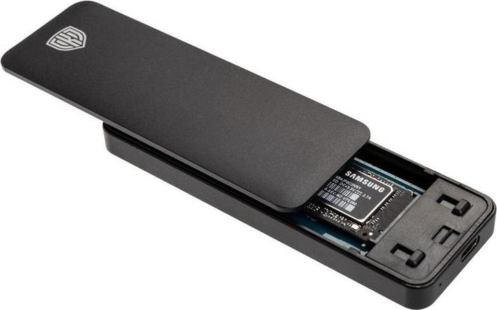 Produktbild Kolink KO-M2UC31 externes Gehäuse für M.2 NVMe SSDs (M.2 2260, M.2 2242, M.2)