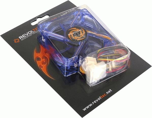 Actual product image Revoltec LED fan (120 mm, 1 x)