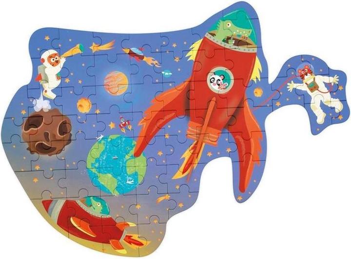 Produktbild Scratch Shape Puzzle Weltall 60 Teile (60 Teile)