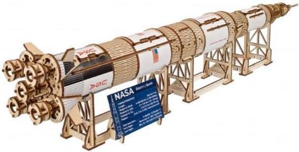 Produktbild No Name Puzzle 3D NASA Saturn V Holzmodell