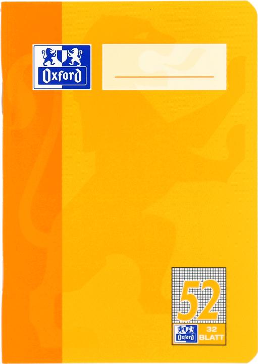 Actual product image Oxford Octavo notebook, A6, ruling 52 (A6, Checked, Hardcover)