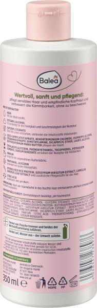 Produktbild dm Balea Spülung Natural Beauty Bio-Baumwoll-Extrakt und Grüner-Tee-Extrakt (350 ml)
