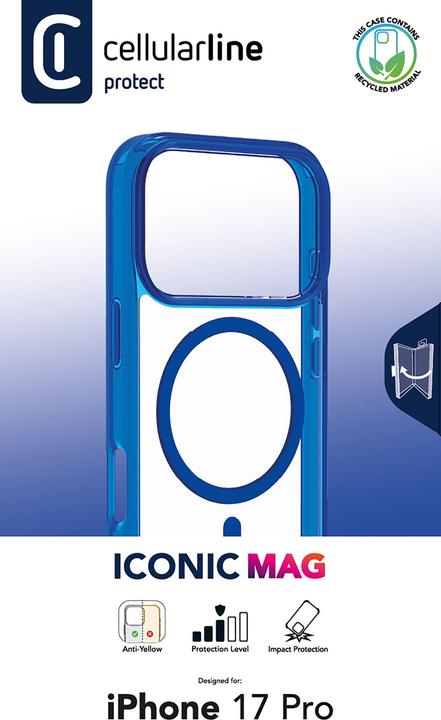 Produktbild Cellularline Iconic MAG MagSafe Case (Apple iPhone 17 Pro)