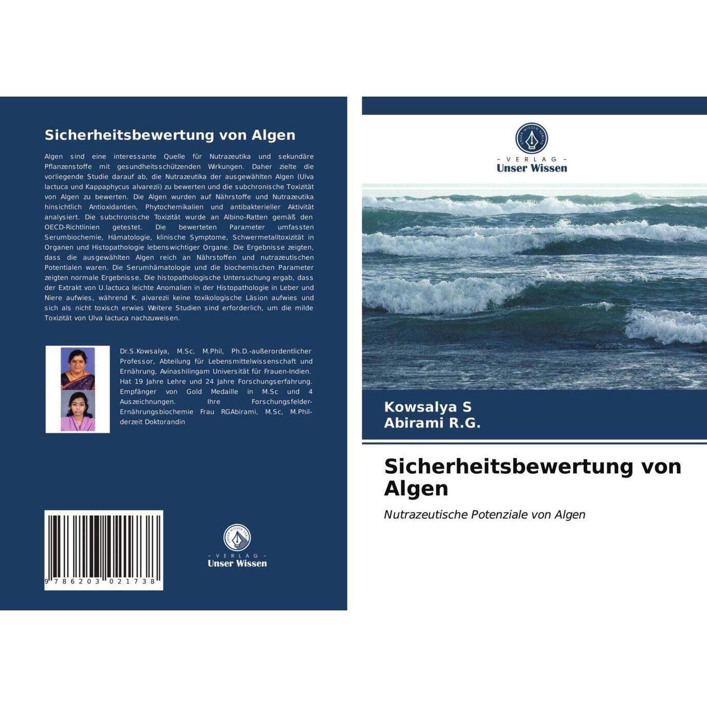 Sicherheitsbewertung von Algen, Fachbücher von Kowsalya S, Abirami R.G.