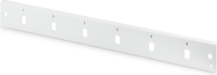Produktbild Digitus Glasfaser Spleissbox Frontblende, Schnellverschluss, 6x SC SX, LC DX