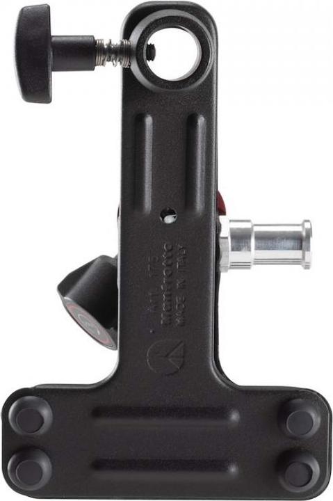 Actual product image Manfrotto Spring Clamp, Universalklammer Cold Shoe mit Kugelkopf und Blitzschuh (Tripod remote control)