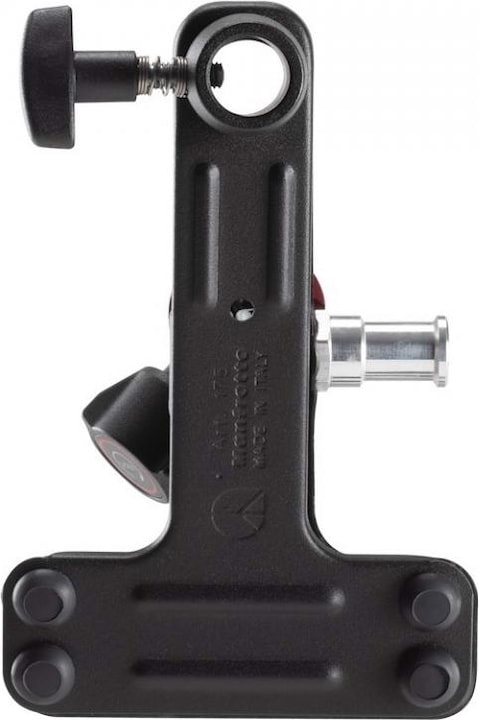 Actual product image Manfrotto Spring Clamp, Universalklammer Cold Shoe mit Kugelkopf und Blitzschuh (Stand clamp)
