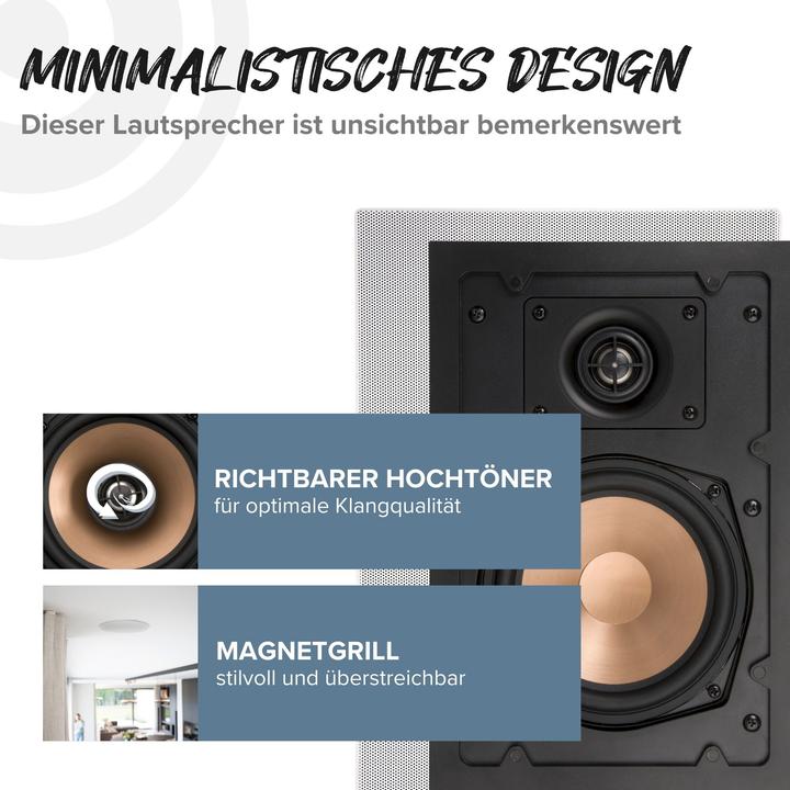 Actual product image Artsound HPRE650, rechth. inbouw HAPPI LS, 85W, wit (1 pcs.)