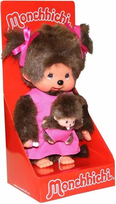 Produktbild Monchhichi Mother Care Pink Girl (20 cm)