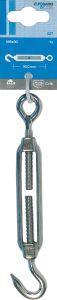 Actual product image Pösamo Turnbuckle 6x90 mm stainless steel with hook and sen