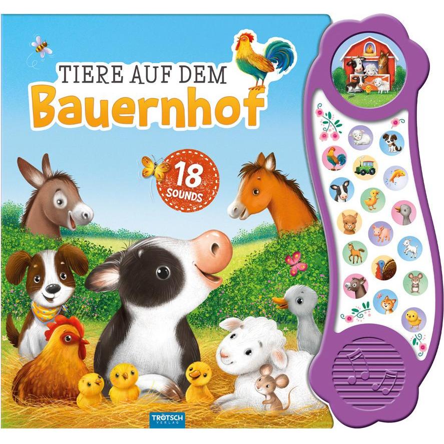 Trötsch, Babybücher, Soundbuch Tiere auf dem Bauernhof (Deutsch)