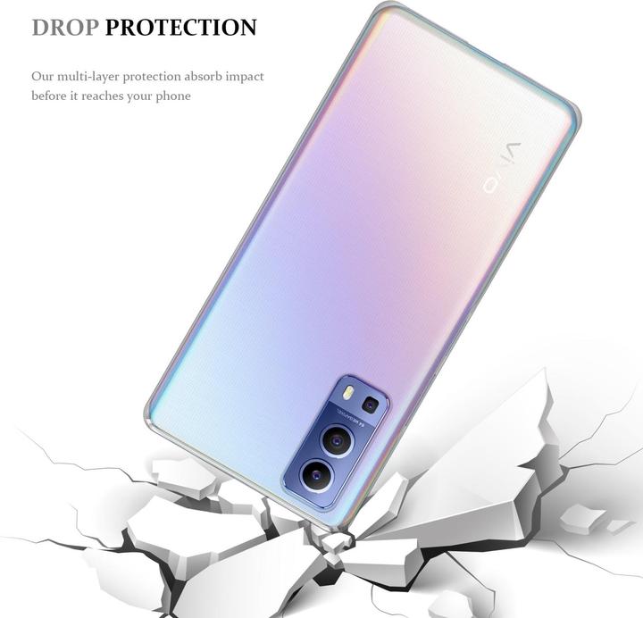 Produktbild Cadorabo TPU Ultra Slim AIR Hülle (Vivo Y72 5G, Vivo Y52s 5G)