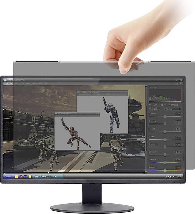 Actual product image Renkforce RF-MPSAP-270 Blickschutzfolie Monitor, All-in-One PC 68,6 cm (27") Bil (27.01", 16:9)