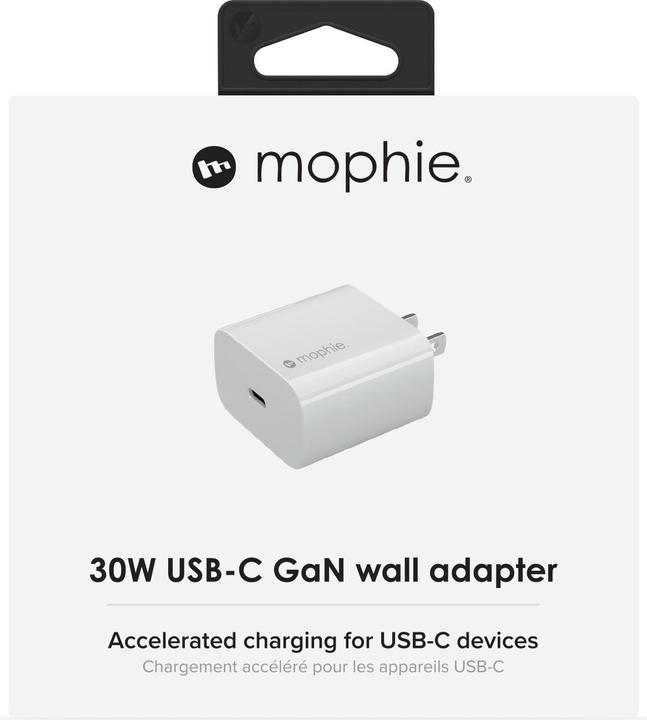 Image du produit mophie 409908424, Intérieure, Secteur, Blanc (30 W, 1 portion)