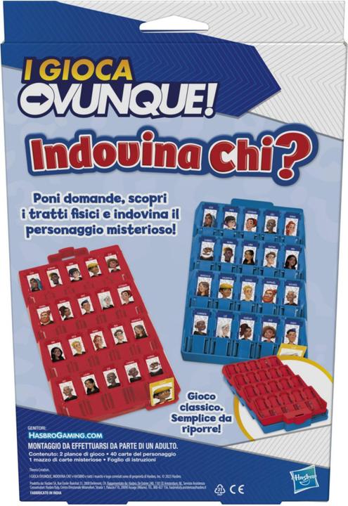Immagine prodotto Hasbro Gaming Indovina chi? (Italiano, 2 Giocatori)