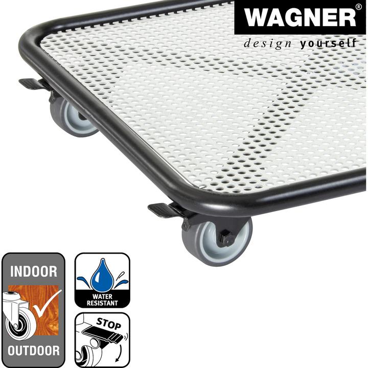 Produktbild Wagner System Rolluntersetzer Stahl 380x380 mm GH7018