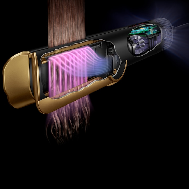 Actual product image Dyson Airstrait hair straightener Onyx Gold (Straightening iron)