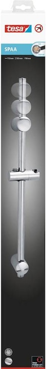 Actual product image tesa SPAA shower rail incl. adhesive solution without drilling