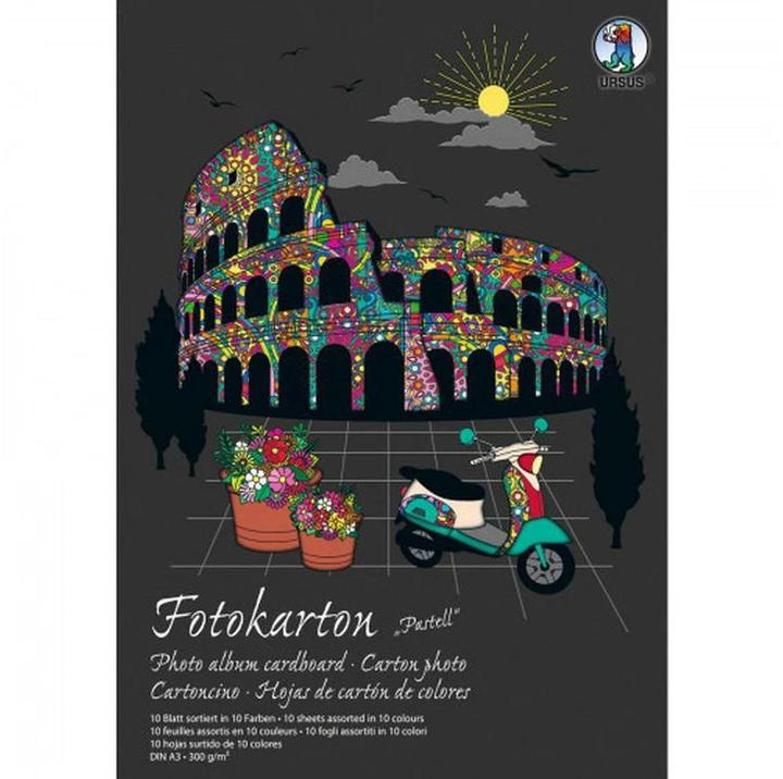 Produktbild Ursus Fotokarton 300 g/m2 Pastell (300 g/m², 10x)