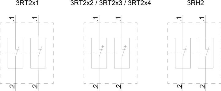 Produktbild Siemens Hilfsschalterblock 3RH2911-1NF02 1 St.