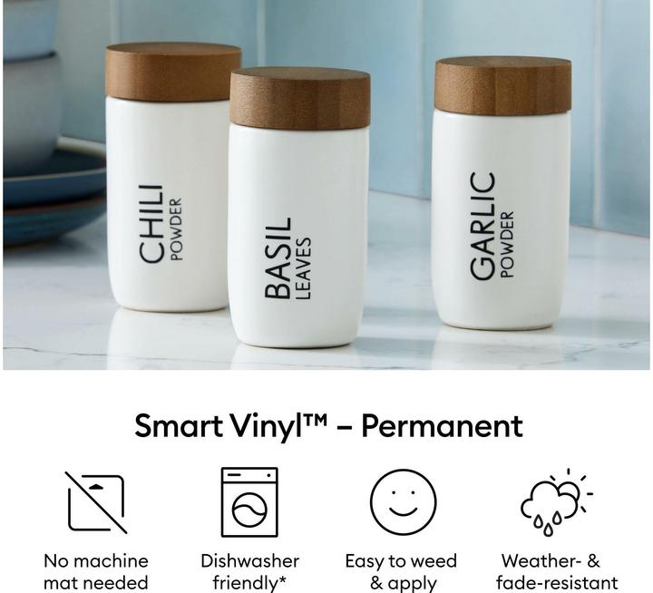 Actual product image Cricut Smart Vinyl Permanent Joy Xtra 24,1x91,5cm 1 sheet White (P)