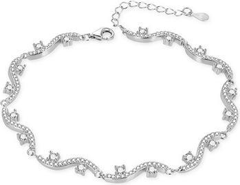 Immagine prodotto Agato Incantevole bracciale in argento con zirconi chiari AGB774/21
