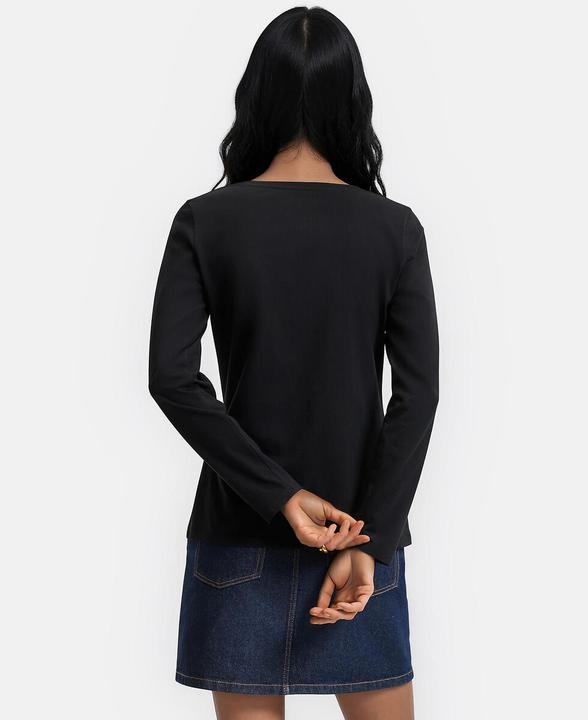 Image du produit La Redoute Collections Langarmshirt (S)
