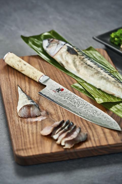 Actual product image Miyabi Gyutoh (20 cm)