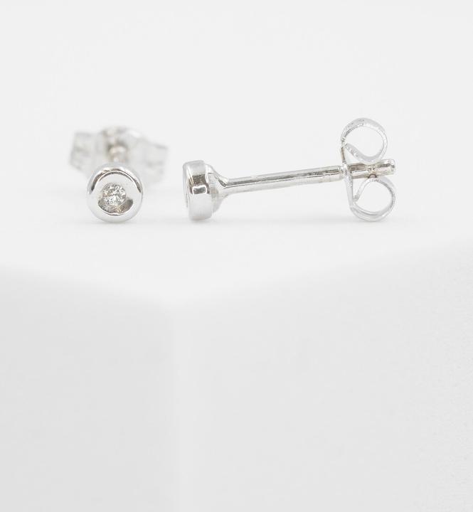 Image du produit Muau Boucles d'oreilles (Or blanc)