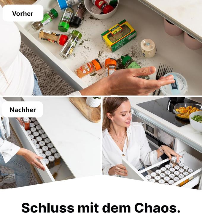 Actual product image Deco haus Gewürzgläser