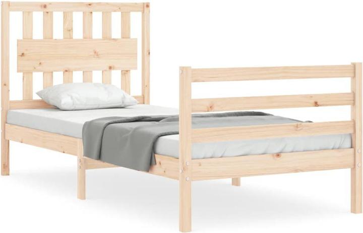 Actual product image vidaXL Bettgestell (90 x 200 cm)