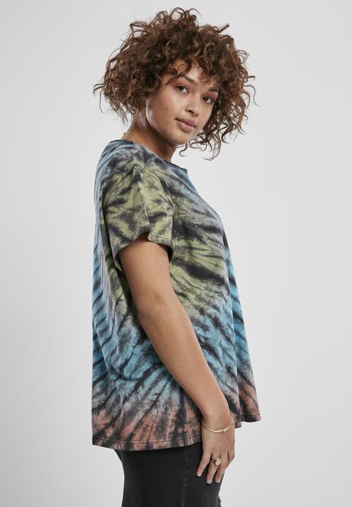 Actual product image Urban Classics Ladies Tie Dye Boyfriend Tee (M)