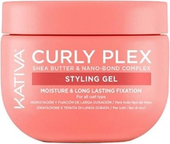 Kativa Curly Plex Curl Defining Gel 300ml - Professional Hair Care (Haargel, 300 ml)