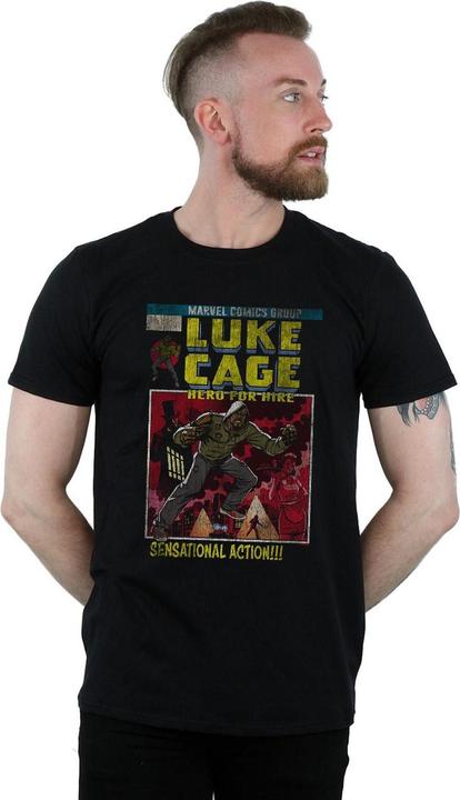 Image du produit - T-shirt LUKE CAGE DISTRESSED YOURSELF - Homme (M)