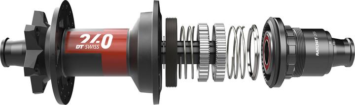 Produktbild DT Swiss 240 MTB DB DEG 90 (Scheibenbremse Center Lock)