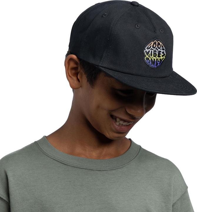 Produktbild Buff Jr. Snapback Cap Solid Black (One Size)