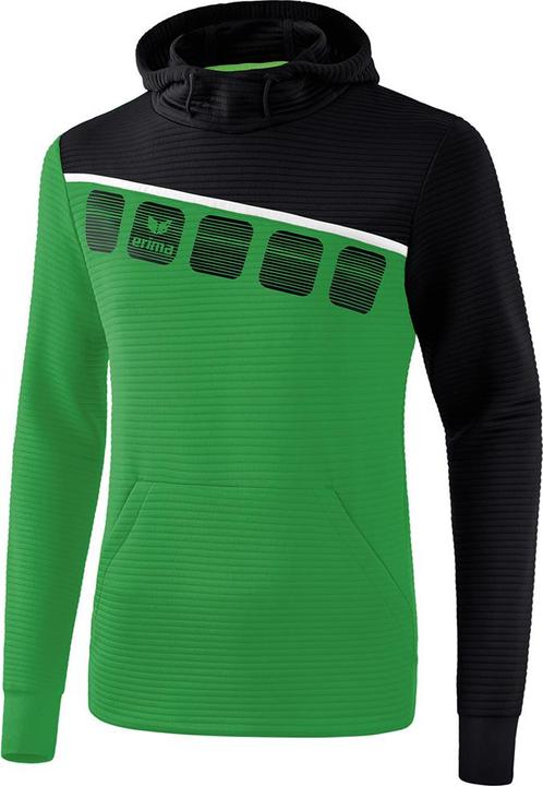 Erima 5-C Felpa Con Cappuccio (140)